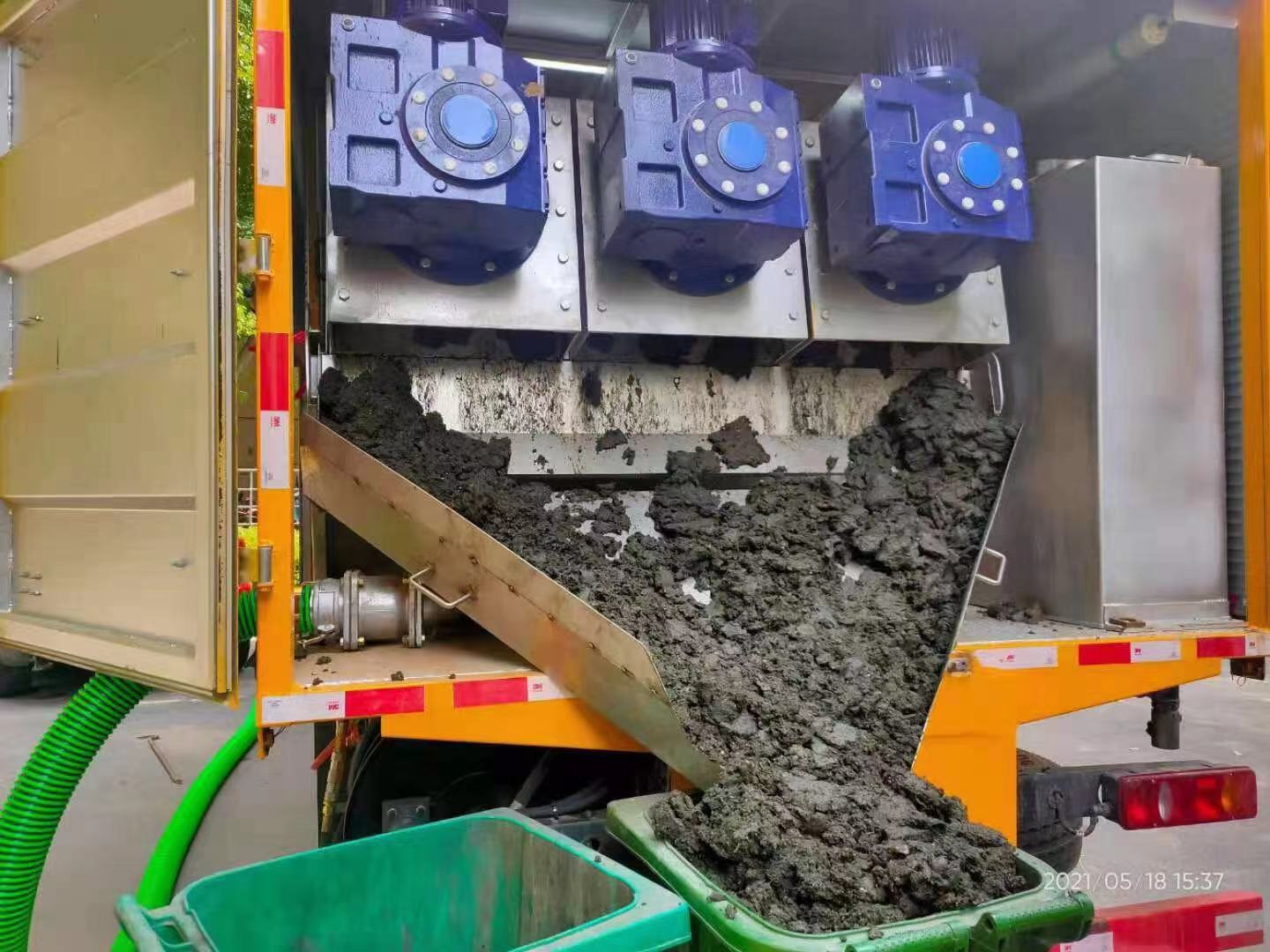 肥东化粪池清掏城市维护站-泥浆净化干湿分离处理